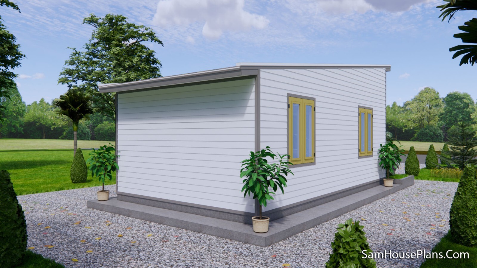 13×23 Garage Shed Roof 4×7 Meter 1 Car Shed Plan PDF Plans (A4 Hard Copy)