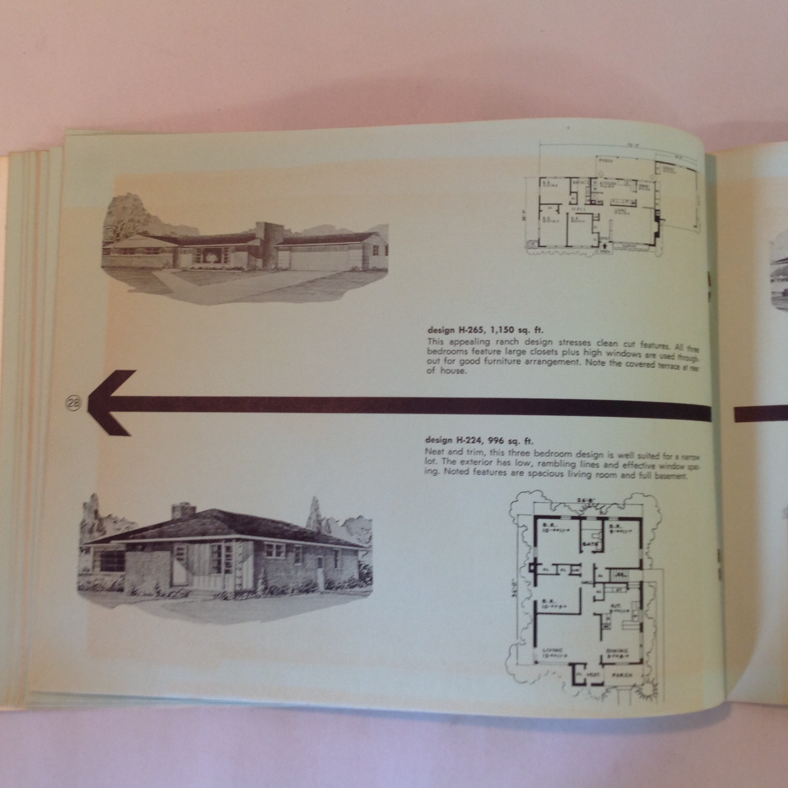 Vintage 1950’s-60’s The Detroit News Parade of Homes 92 Home Designs Booklet MI