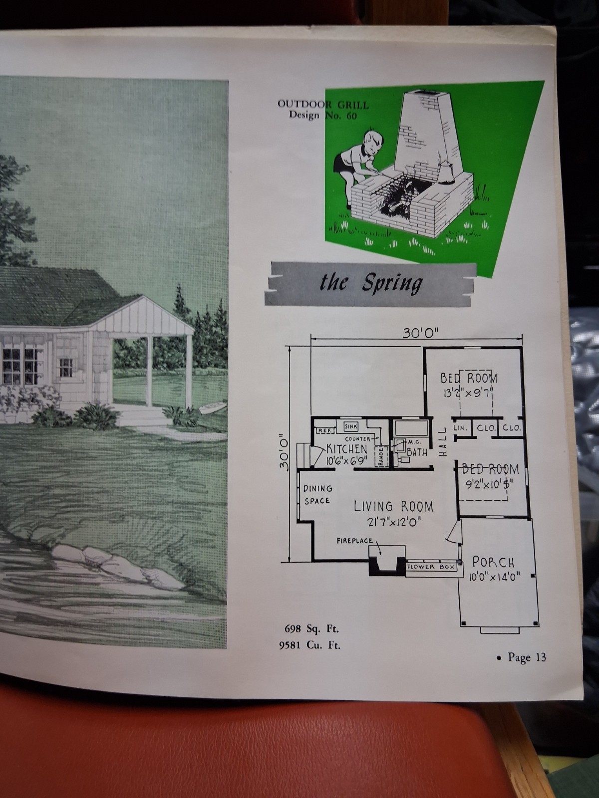 Vintage Summer Living Revised Edition Potlatch Yards MCM Cabin Plan Book