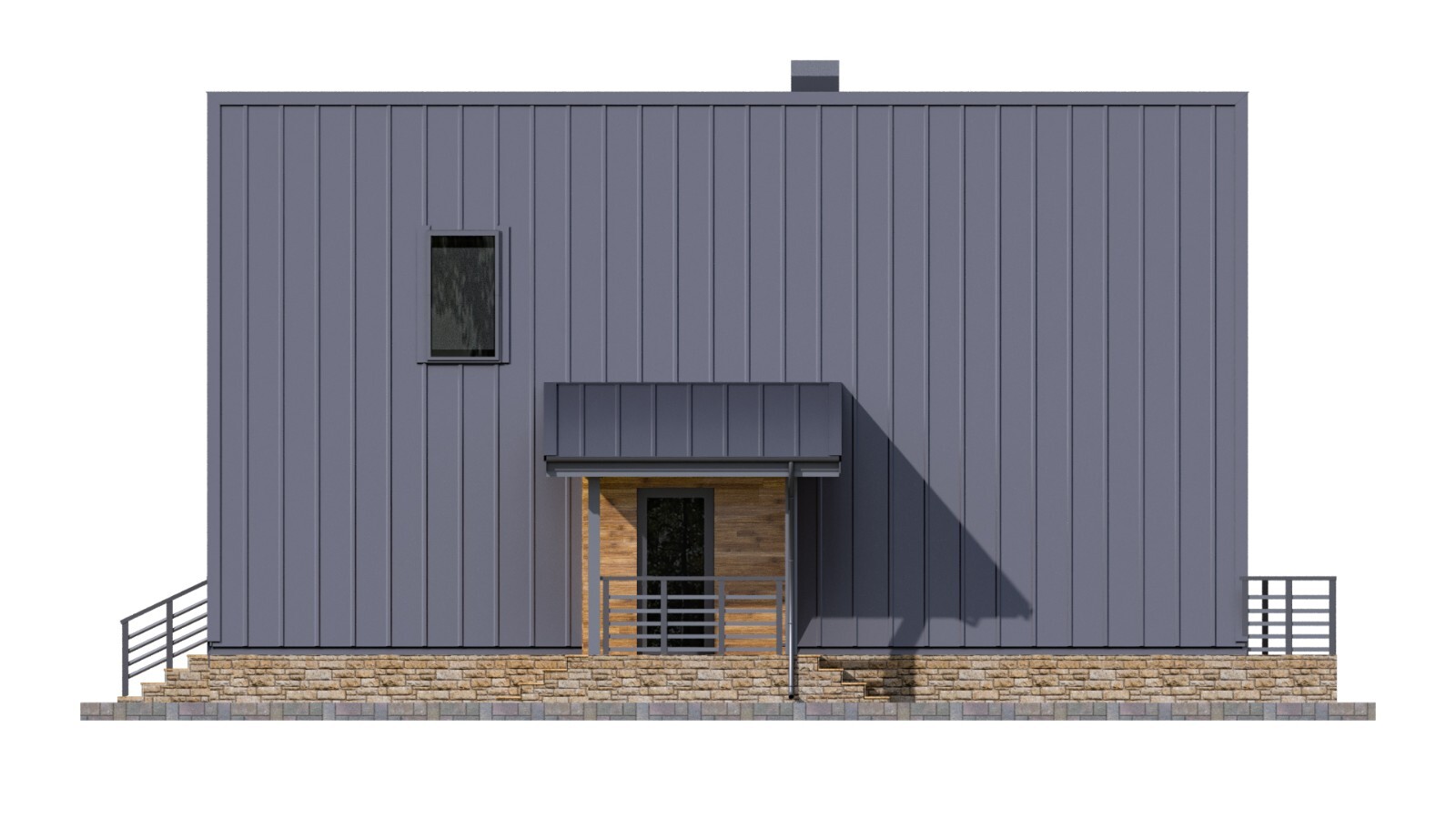 30’x47’ 2 Beds, 1 Bath A-Frame Cabin Architectural Build Plans PDF Download.