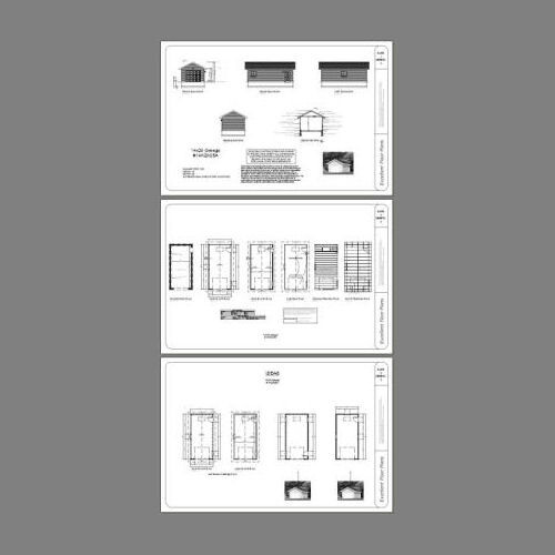 14×28 1-Car Garage — 392 sq ft — PDF Floor Plan — Model 5A