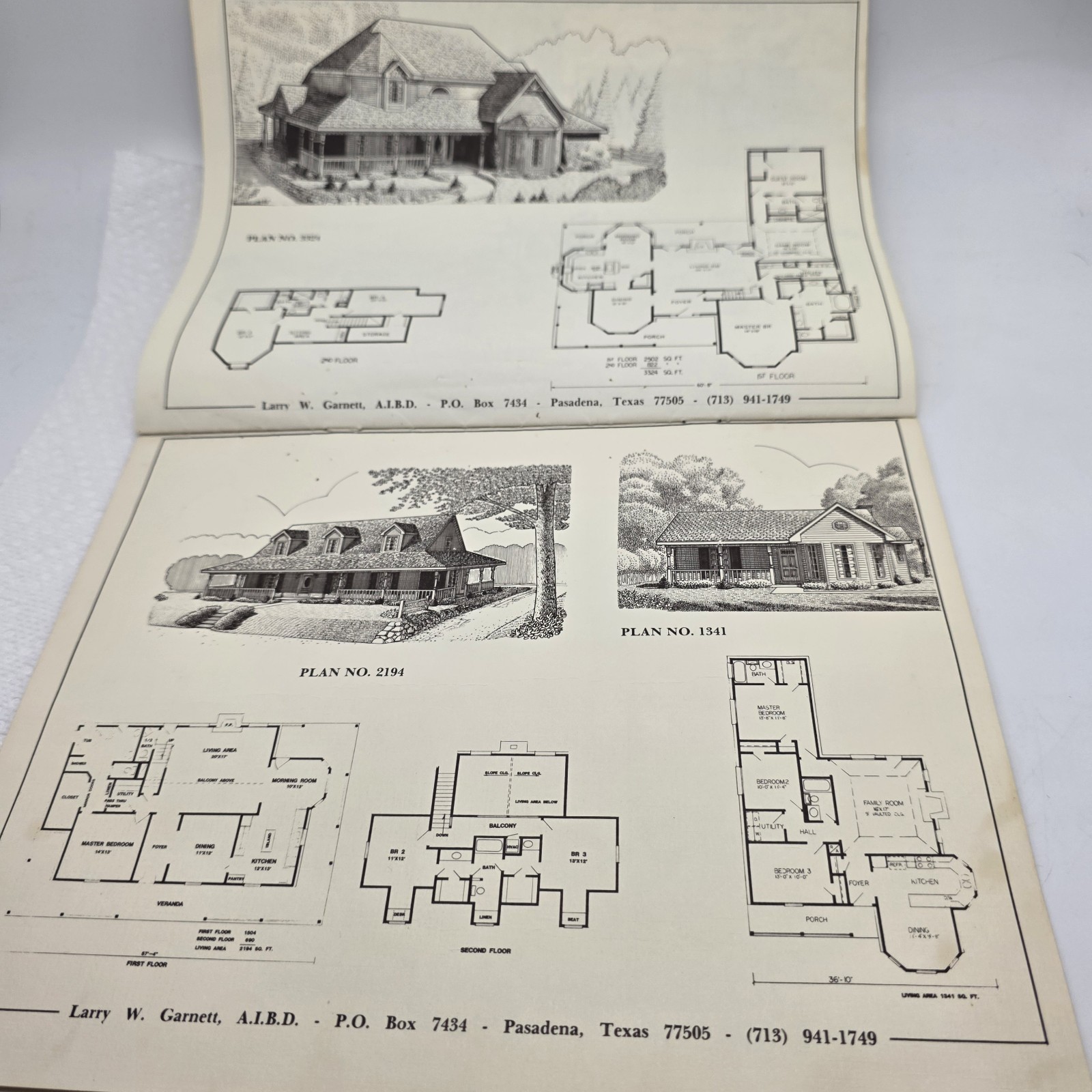 Vintage Victorian Homes Architectural Plan Booklet – Larry W. Garnett, A.I.B.D.