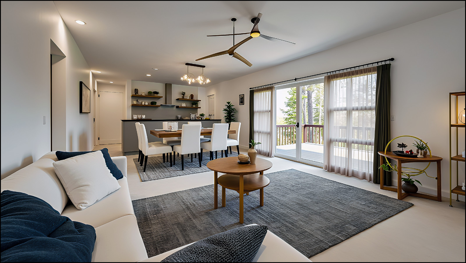 4 Bedroom Floor Plan: 2165 SF, 2 Bath, 2 Car Garage (Digital Download)