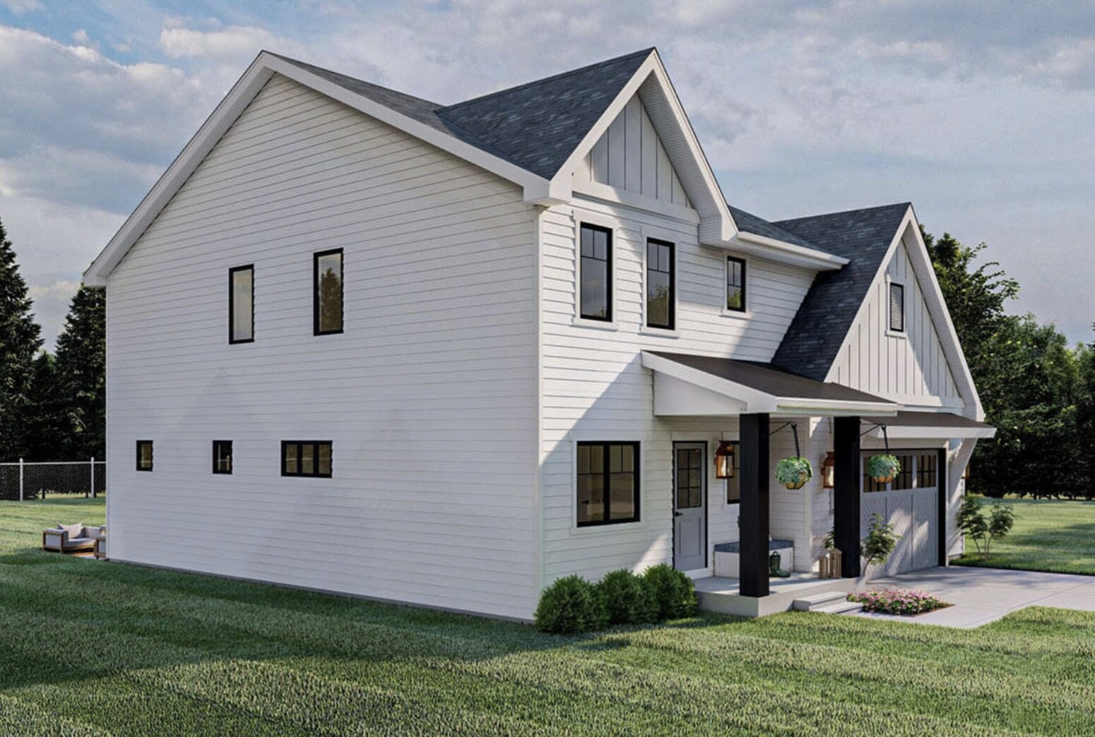 Modern Farmhouse Blueprint – Enginner Selaed for CT